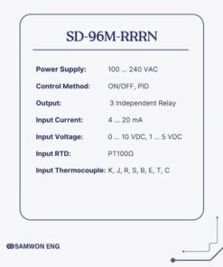 Alternative view of ترموستات ساموان SD-96M-RRRN