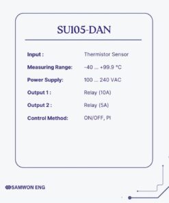 Alternative view of ترموستات ساموان SU105-DAN